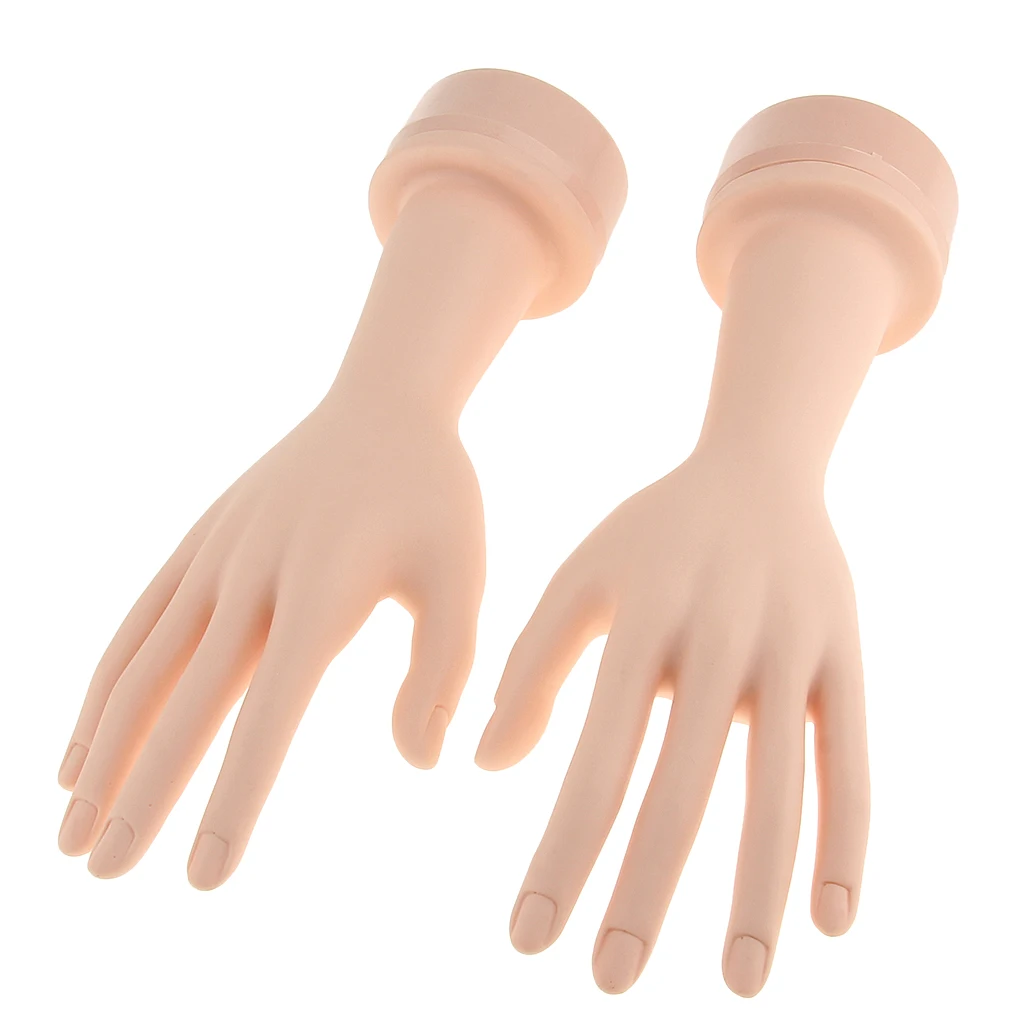 

Dummy Soft FLEXIBLE Female Mannequin Hand Jewelry Rings Watch Gloves Display
