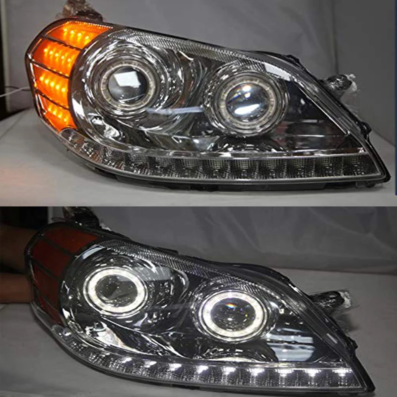 1 пара для Toyota Mark II GX110 светодиодная фара в сборе передние фары фара 2003 2004 2005 2006 2007 год ксенон комплект задних фар