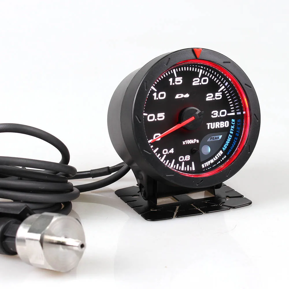Difi CR Boost Gauge 3Bar 2 5 дюймов 60 мм 7 видов цветов турбоманометр с электронным датчиком
