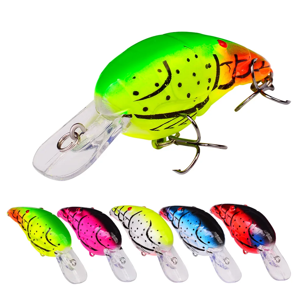 

1Pcs Crank Fishing Lure Bait Wobbler 7.2cm11.3g Minnow Isca Artificial Lures Crankbait Leurre De Bass Pike Trolling Pesca Tackle