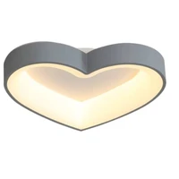 creative heart shaped decorative lamp wedding room bedroom warm room chandelier simple modern study lamp