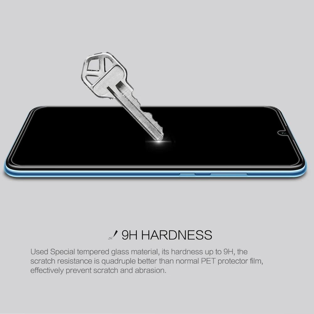Huawei Honor 10 облегченное Закаленное стекло протектор экрана Nillkin 9H жесткий прозрачный защитное стекло на huawei P Smart Nilkin