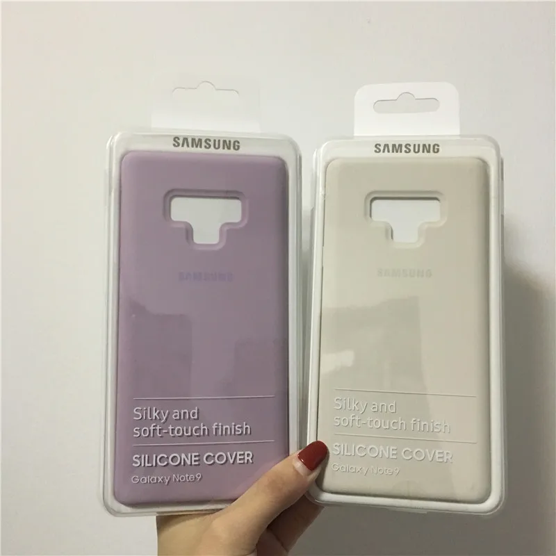 Оригинальный оригинальный силиконовый чехол для Samsung Galaxy Note 9 N960