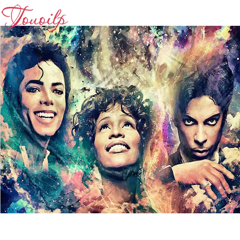 Whitney Houston 迈克杰克逊 и принц камни в форме ромба &amp из серии &quotсделай сам&quot Алмазная