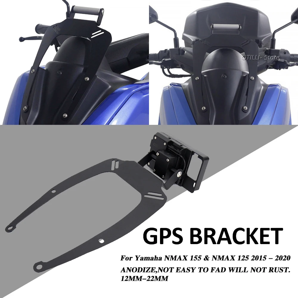 Новинка NMAX155 алюминиевый держатель-кронштейн для навигации GPS подставка телефона