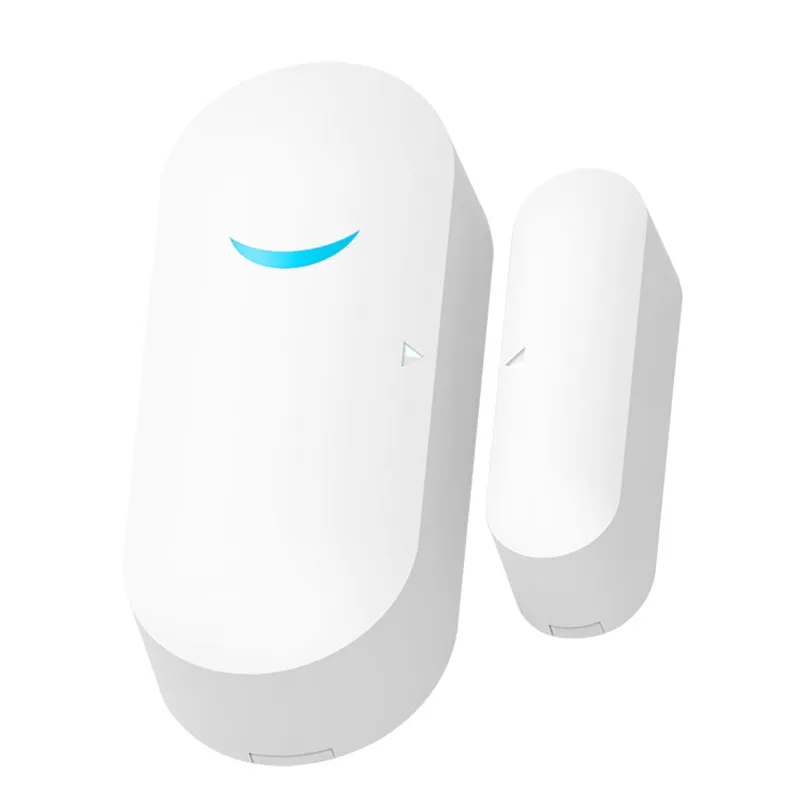 

2020 New Rounded Rectangle Wireless RF433Mhz Door Gate Window Magnetic Switch Contact Detector Sensor Home Burglar Alarm Kits