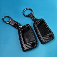 1 pc new carbon fiber car key bag shell holder key case cover replacement accessories for volkswagen vw golf 7 gti r mk7 tiguan