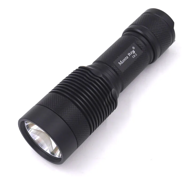 Светодиодный фонарик Manta Ray C8.2 32W CREE XHP 70 2 3800lm 6 Mode SMO (1x1865 0/1x26650)|Фонарики и