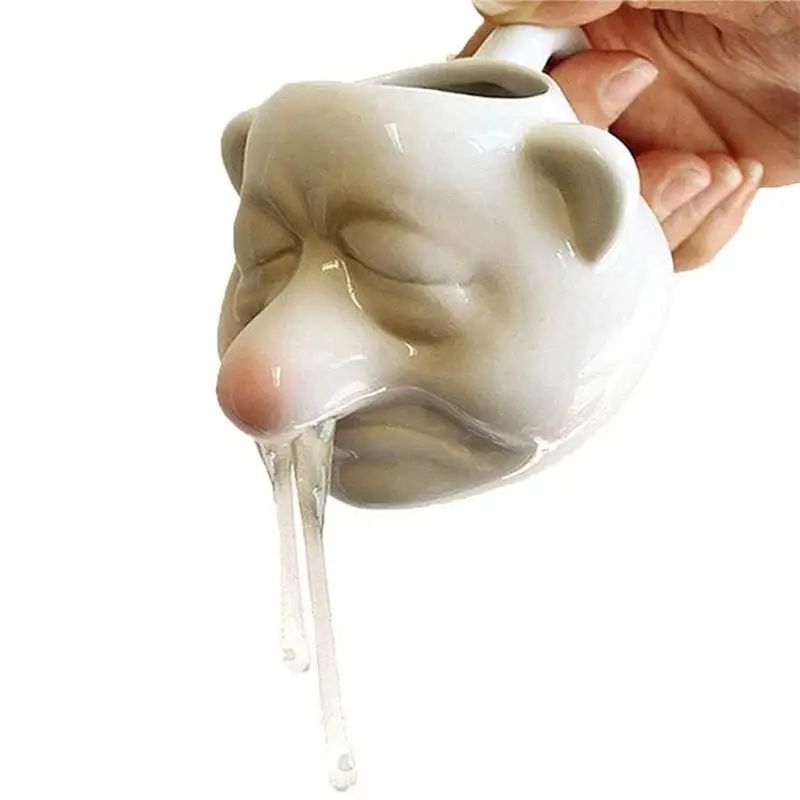 

Funny Egg White Separator Egg Divider Nose Egg Separator Dwarfs Face Shape Egg Sieve Strainer Kitchen Tool Ceramic Egg Divider