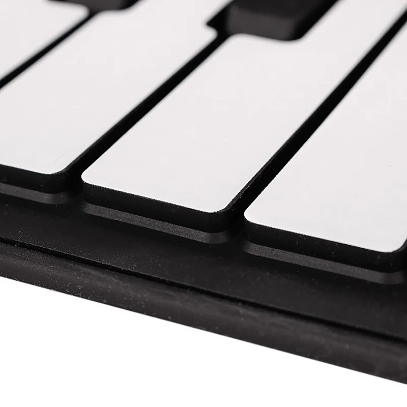 Профессиональная электронная клавиатура Midi 88 клавиш гибкая силиконовая для