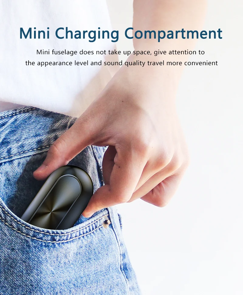 

B5 TWS Bluetooth Wireless Earphone 5.0 Touch Control Earbuds led display Waterproof 9D Stereo Music Headset gamer for cell phone