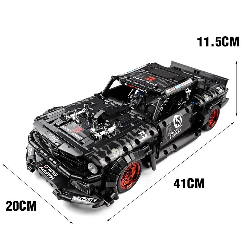 Конструктор McLaren P1 высокотехнологичный автомобиль MOC-16915 скоростной