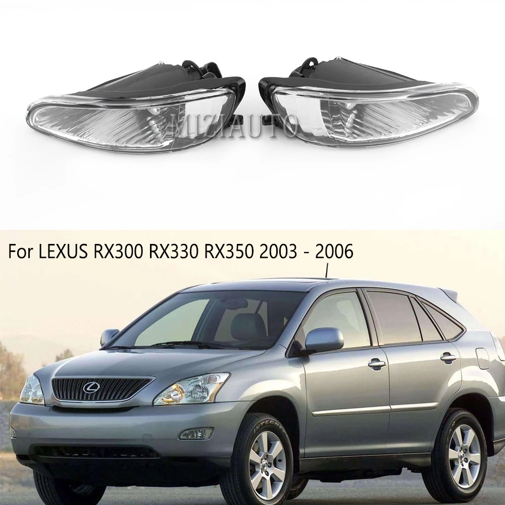 Противотуманные фары на передний бампер автомобиля для LEXUS RX300 RX330 RX350 2003 2004 2005 2006