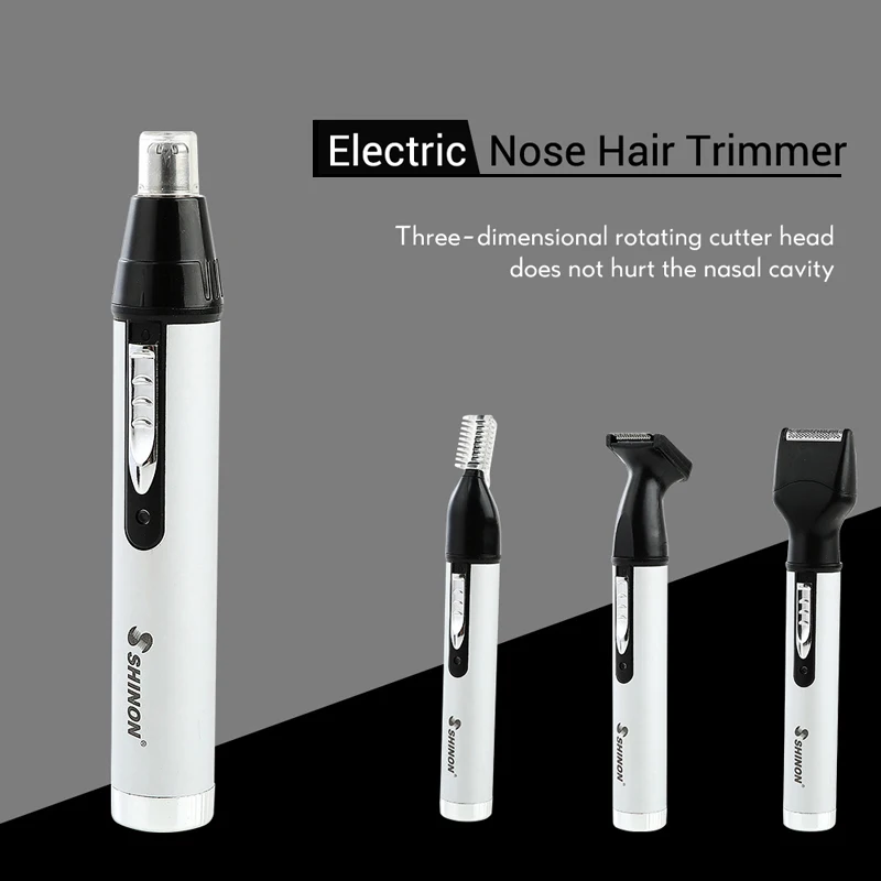 

Rechargeable Nose Hair Trimmer Electric Multifunction Shaver Women Eyebrow Trimmer Mens Beard Razor Cordless Haircut Machine 42D
