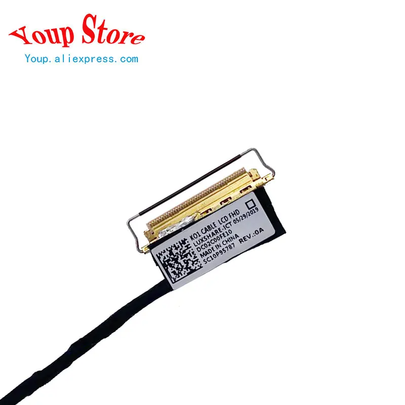 for lenovo thinkpad x1 carbon 7th 8th laptop lvds led lcd cable screen video cable line fhd edp neworig 5c10v28089 dc02c00fe10 free global shipping