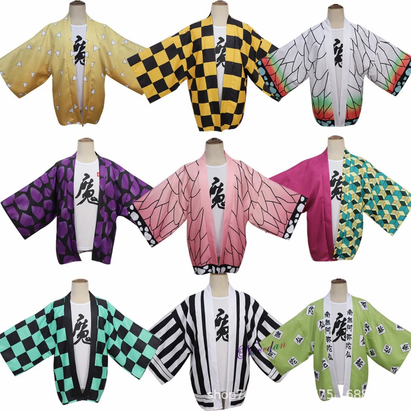 Кимоно женское/Мужское хаори для косплея халат накидка в японском стиле аниме