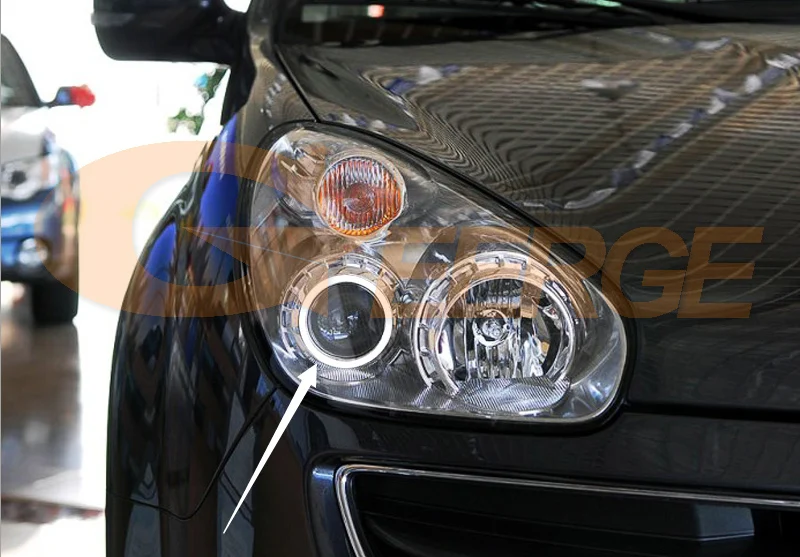 Для Subaru Tribeca B9 2006 2007 отличные ультра яркие CCFL ангельские глазки Halo кольца комплект