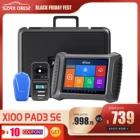 XTOOL X100 PAD3 SE с KC501 для BENZ Инфракрасный ключ OBD2 Программатор ключей все инструменты сканера диагностики системы Бесплатная поддержка обновлений Автомобиль ЕС для RU Renault для LADA X-RAY для VESTA для Logan