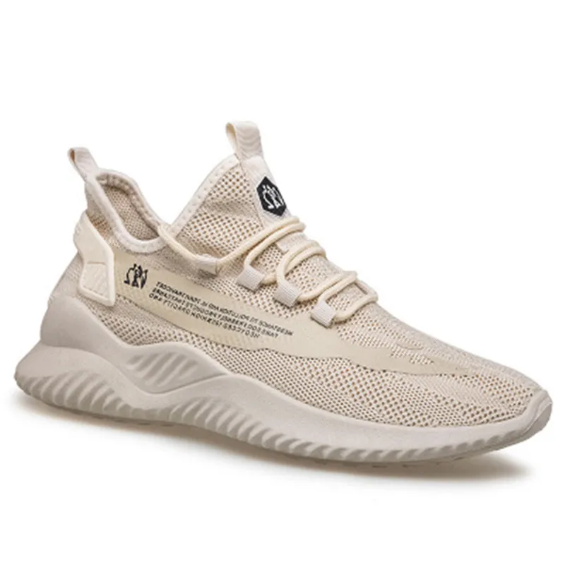 

Fashion New Summer Breathable Flying Woven Mesh Ultra-light Casual Sports Men's Korean Trend Fashion Men's Shoes