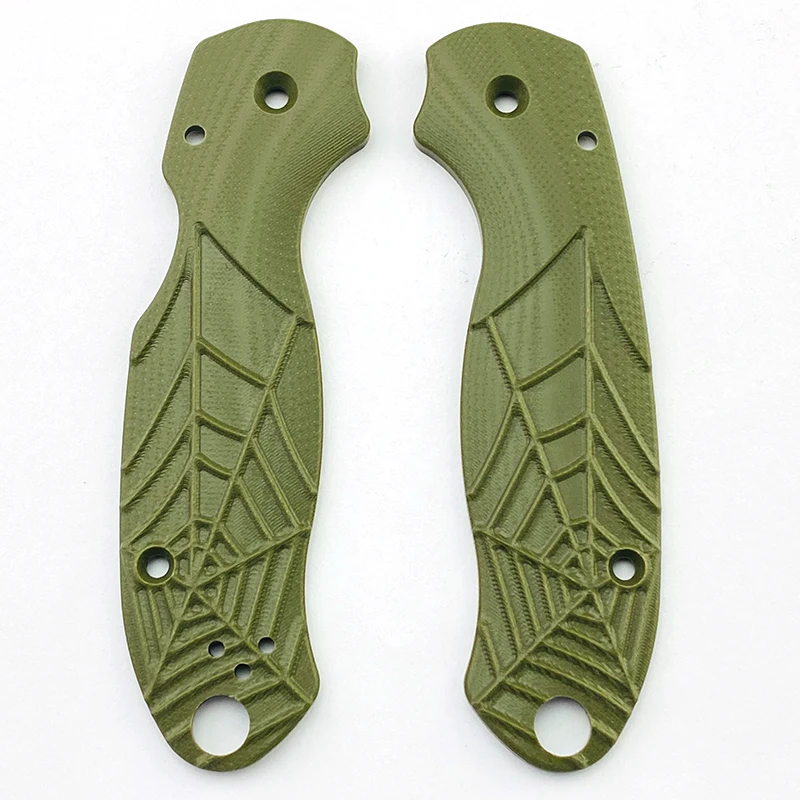 Оружейные ручки G10 для Para3 C223 Spider Folding Patch Material Web DIY аксессуары на.