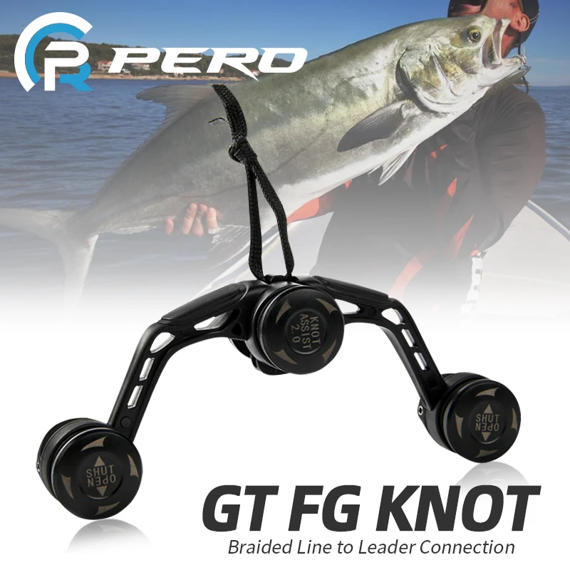 PERO Спиннер для рыболовной лески вспомогательный инструмент узлов катушка