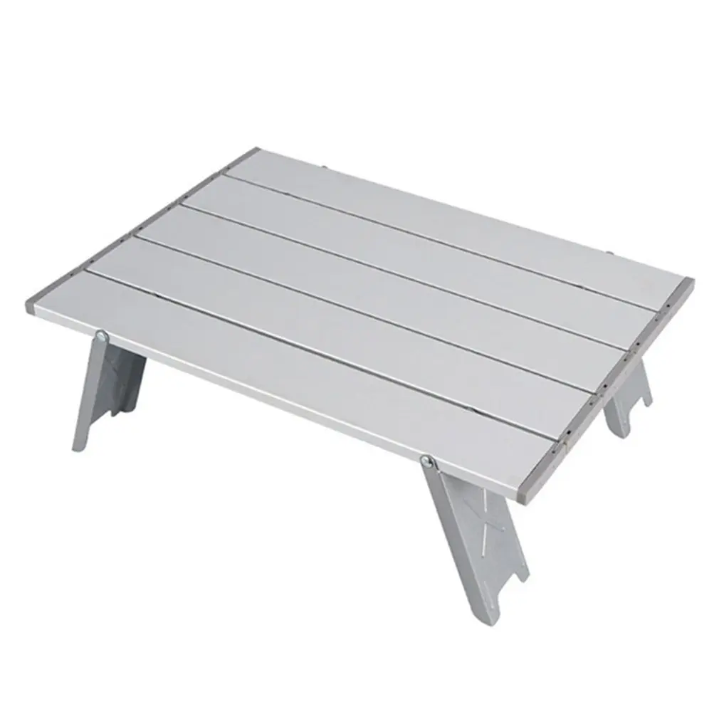 

Mini Folding Table Outdoor Barbecue Camping Tent Household Bed Collapsible Computer Desk aluminum folding table
