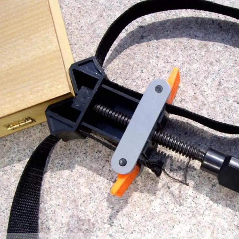 Черный Регулируемый Быстрый угловой зажим 4 захвата ремень держатель рамки