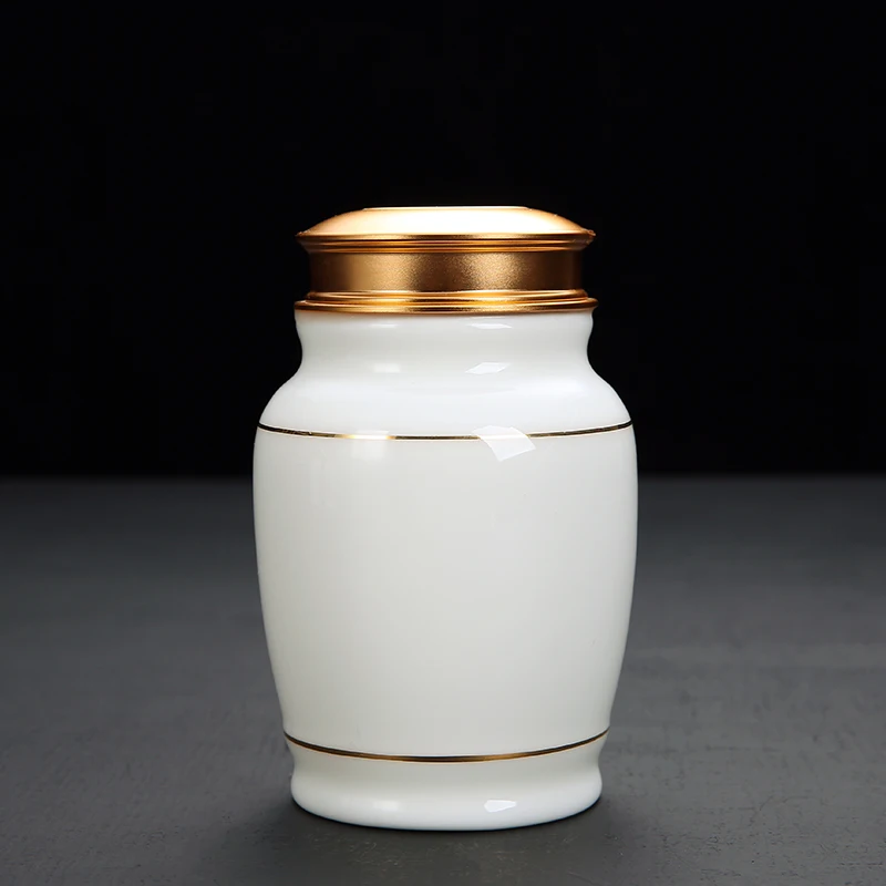 

Portable Travel Tea Caddies Small Handmade Ceramic Chinese Storage Container Tea Caddies Boite A The Kitchen Teaware DB60CY