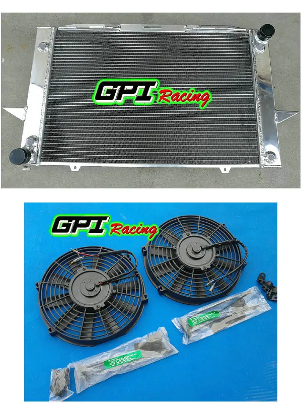 Радиатор GPI + FAN 93-97 для Volvo 850 2.4L 98-04 C70 2007 V70 AT Turbo 2 3 5 L5