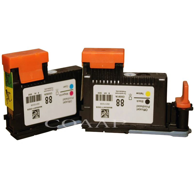 Картридж с печатной головкой 2x88 для совместимого HP 88 C9381A C9382A Officejet Pro K5400dn K550dtn K8600