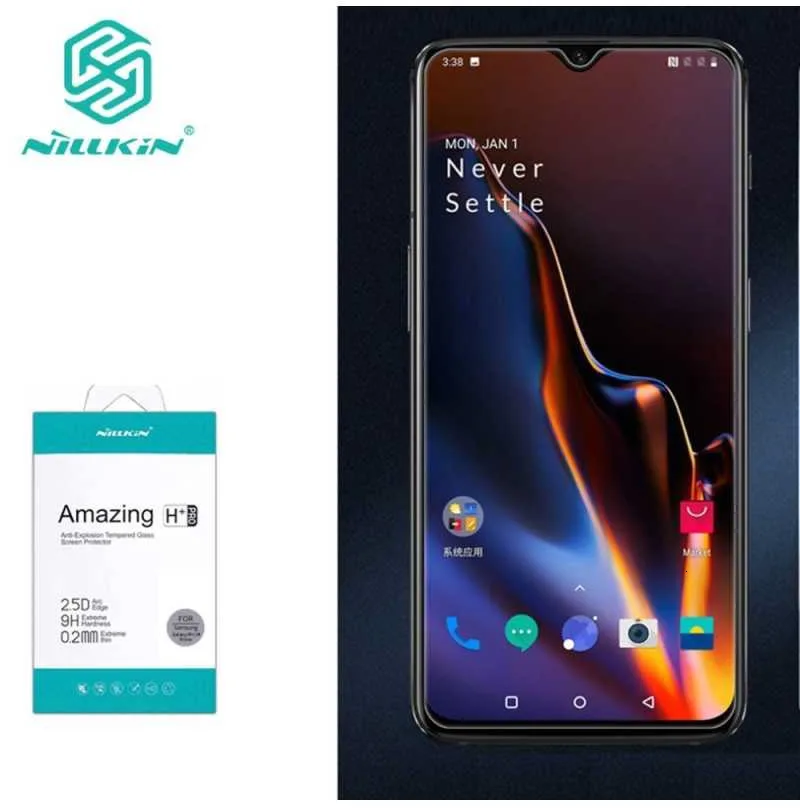 Для OnePlus 7T Pro закаленное стекло NILLKIN Amazing 3D CP+ MAX полное противовзрывное Стекло 9H Защита экрана для OnePlus 7 Pro