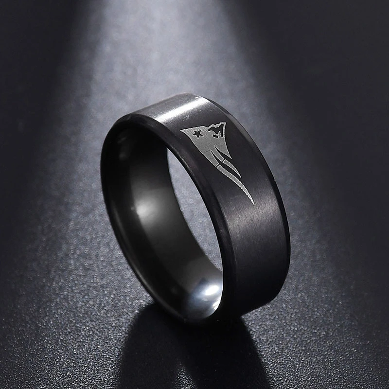 Новый Регби энтузиастов Нержавеющая сталь кольца для мужчин и женщин новый