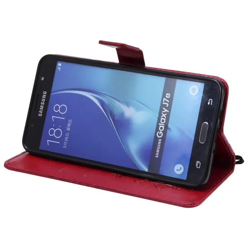 

Butterfly Flip Case For Samsung A3 A5 J1 J3 J5 J7 Pro 2015 2016 2017 Prime A8 Plus J4 J6 2018 J7 Neo Leather Wallet Phone Cover