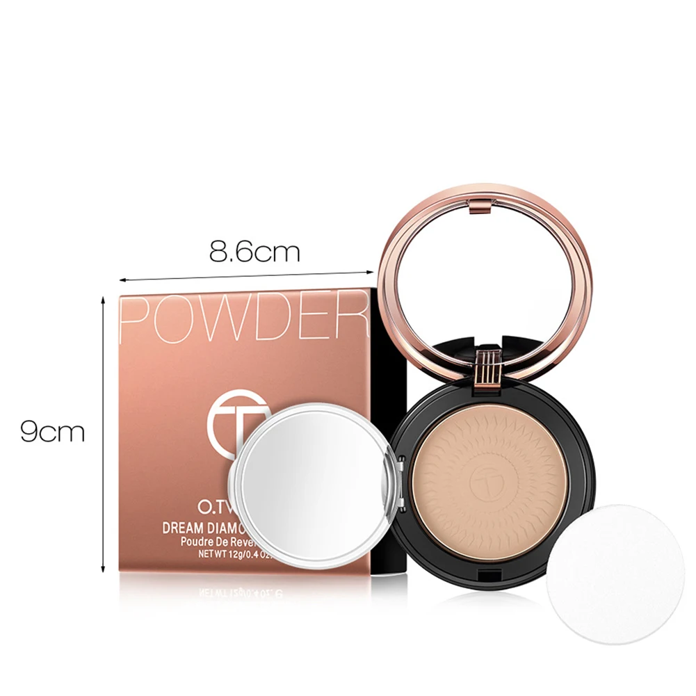 Натуральная пудра для лица OTWOO 3 цвета минеральная основа контроль жирности