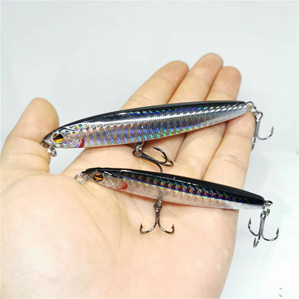 1 шт. Троллинг VIB Minnow Рыбная приманка вобблер плавающие рыбки приманки crankbait75мм/100