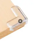 14 шт. детский безопасный Силиконовая Защитная крышка стола угловой край Защитная крышка для детей для предупреждения столкновений защитные насадки на края дом защиты