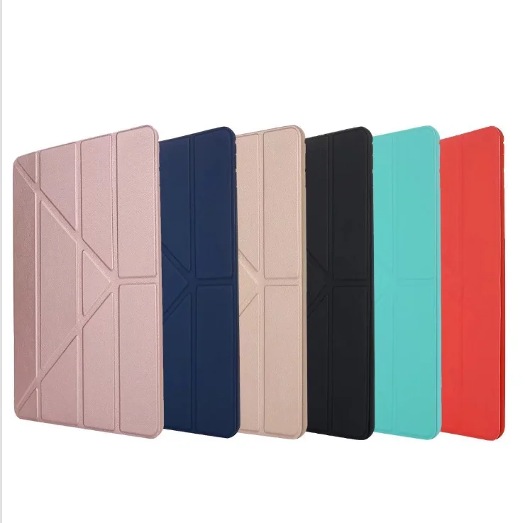Ультра тонкий чехол для iPad mini 5 2019 A2133 A2124 Смарт Складной флип-стенд ТПУ авто-сна