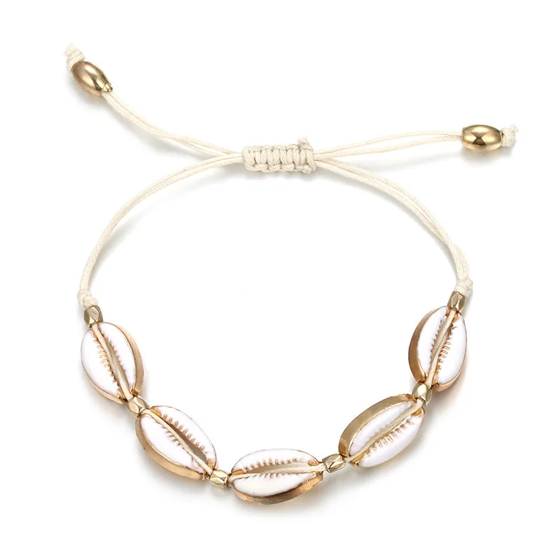 Браслет мужской плетеный в виде раковины с надписью Hand Act|Именные браслеты| |