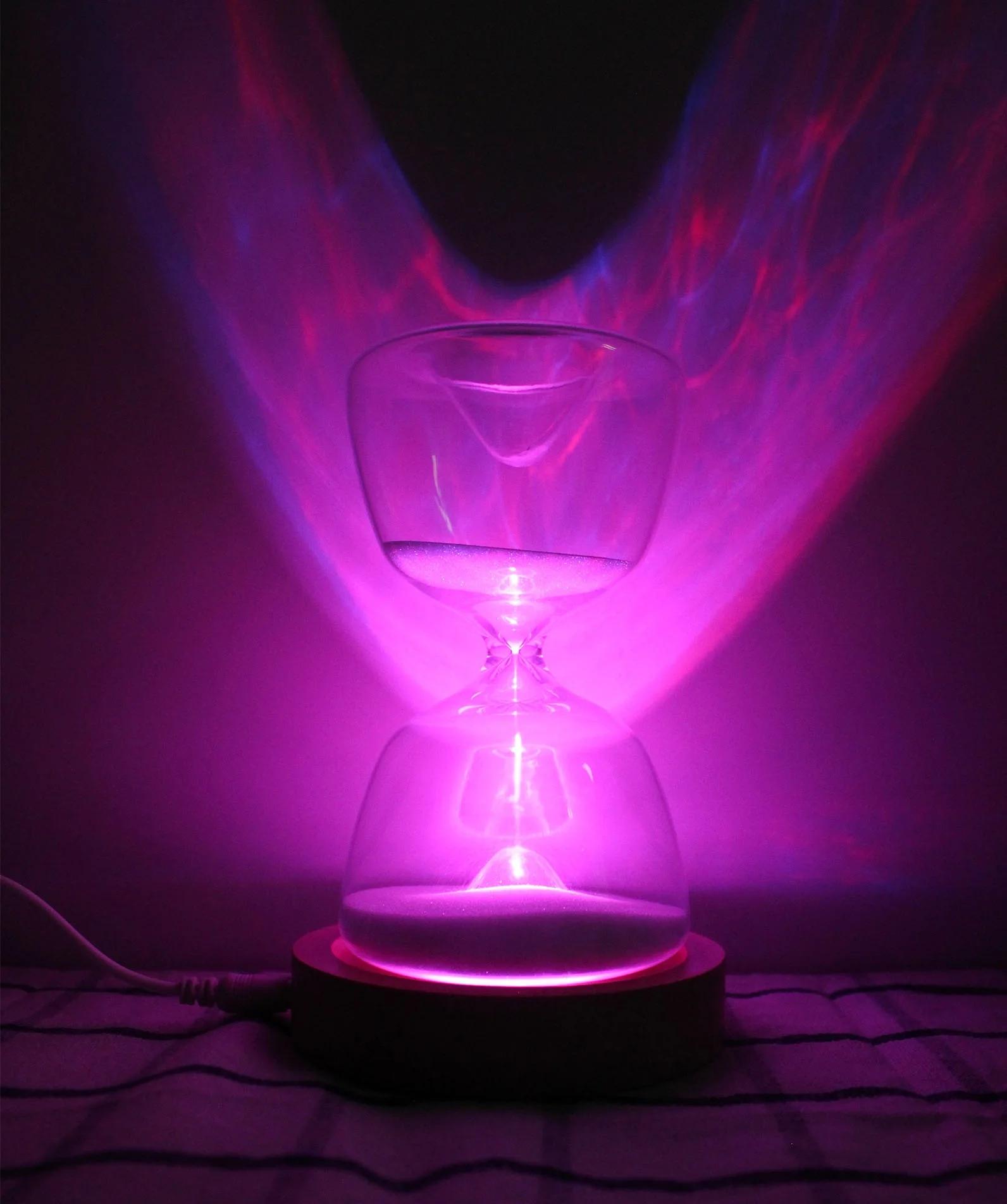 

Подарочная лампа в виде песочных часов, 15 минут с пультом дистанционного управления, USB, перезаряжаемая, 12 цветов, меняющий памятный подарок ...