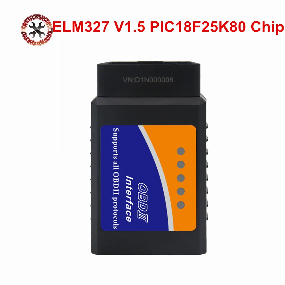 Новейший сканер ELM327 V1.5 OBD2 Bluetooth 4 0 OBD 2 Автомобильный диагностический инструмент