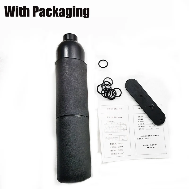 Цилиндрическая пневматическая бутылка topiston PCP для пейнтбола ВВС HPA 1 5 л/6061 л/бар