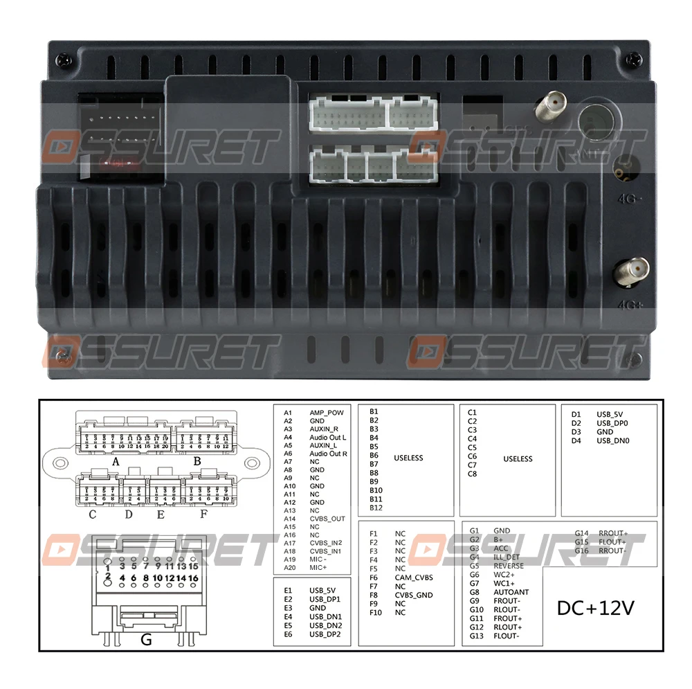 

OSSURET 2G+32G 4G LTE Android 10 9'' 2 DIN Car Radio For BMW E90/E91/E92/E93 Multimedia Player Navigation GPS Stereo head Unit