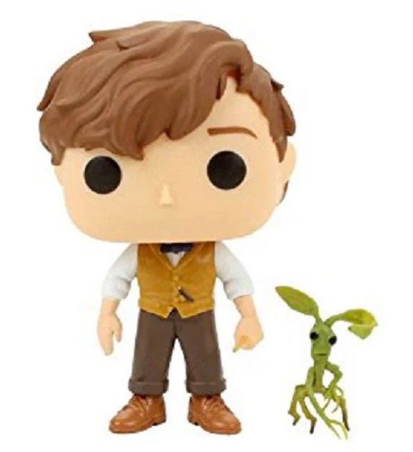 Funko Pop с фантастическими животными и где их найти 10 см NEWT SCAMANDER NIFFLER Thestral Pickett виниловые фигурки модель игрушки - Цвет: no box