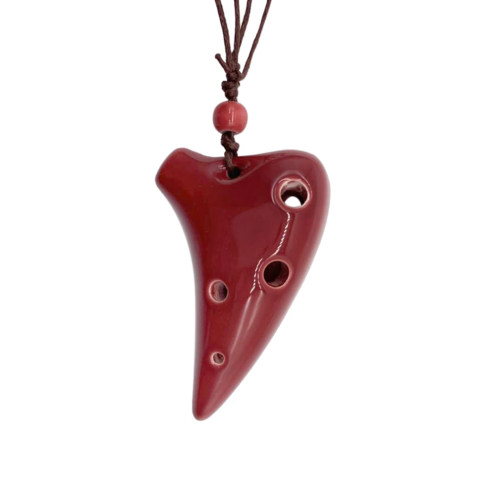 6 отверстий керамический Ocarina Alto C в стиле подводной лодки музыкальный инструмент