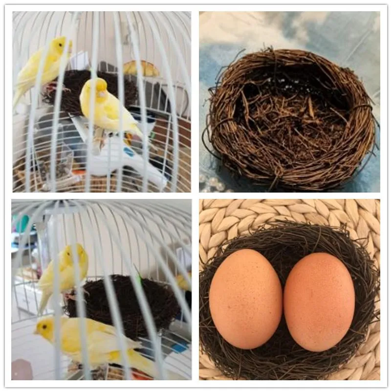 Винтажный реквизит для птичьего гнезда из натурального материала 6/8/10/12/15/20 см |