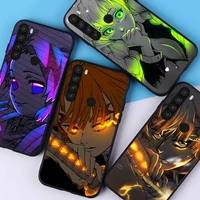 Demon Slayer Phone Case For Xiaomi Redmi Note 10T 10S Pro 10X Soft Cases Japan Anime Cartoon Funda Back Cover