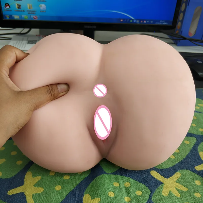 3/5 кг Силиконовая секс кукла с большой попой искусственная вагина киска