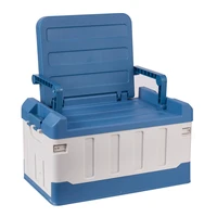 rv storage new plastic folding storage box car folding chair box portable plastic folding box camping box car storage box 60l