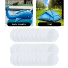 Ремкомплект для надувной лодки, ПВХ материал, клейкие Пластыри для матраса, игрушек для плавания, ремонта надувной лодки