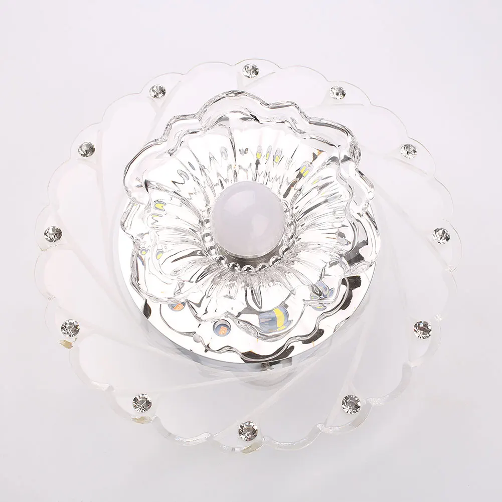 

Lights LED Light Colorful Home Decor Pendant Chandelier Ceiling Restaurant Crystal Lamp Modern Living Room Lighting Fixture